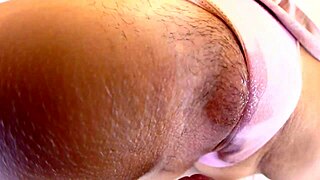 Japanese asian college girl with juicy pussy wakes up for intense fucking session