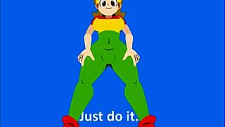 Minus8 workout video extended with big tits cartoon lesbians in leggings action 🔥💪