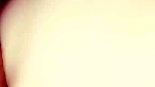 White girl rides big black dick standing.