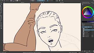 Ebony Big Titties Oiled Up With Dildo Play In Pussy And Ass