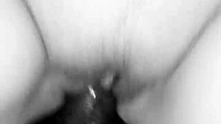 Oh yeah, riding that massive BBC feels so damn good!