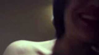 asian brunette with small tits gets tight pussy fucked in pov style