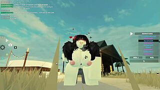 I Can't Believe This Roblox Porn Has Me So Wet With Big Ass Anal And Cum Everywhere