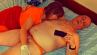 Granny Velma Dinkley Delivers Spectacular Cocksucking With Cum In Mouth As Slutty Sleuth