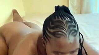 Oh man, this hot ebony is dripping wet as she toys her juicy fat ass in close-up solo action.