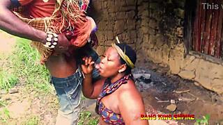 bbw patricia gabriel gets hardcore fucked by african hunter william 😈