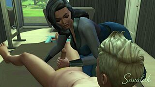 Hungry Mature Latina Rides Young Guy