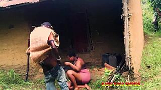 bbw patricia gabriel gets hardcore fucked by african hunter william 😈