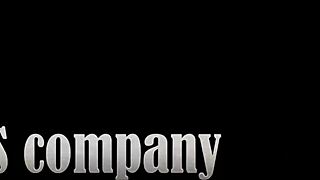 wild threesome featuring hairy brunette beth chance squirting from hard anal with monster cock