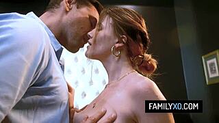 why is this guy fucking two hot shaved babes in threesome?