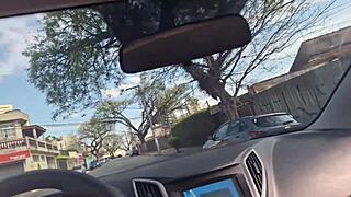 Bold Public Prostitute Handles Hard Fetish Action Outdoors