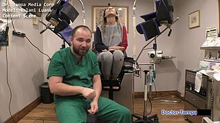DR TAMPA DOMINATES Petite Florida Teen Kalani Luana in Kinky Nurse Tickling Session