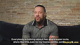 Oh man, this insanely hot brunette with tattoos everywhere is getting her wet pussy pounded hard by my inked-up lover...