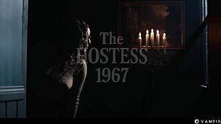 vampire seduction in old gothic manor - nerdy girl gets mesmerized by century old sexy blonde owner 😈👻