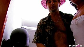 Skinny Mature Soraya With Long Pussy Lips Seduces to Rough Hardcore Fuck