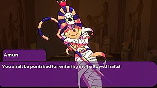 Halloween Harem Tempts with Massive Cock and Cumshot Action in Porn Gameplay