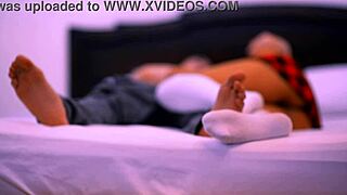 Shy petite Indian teen cheats with orgasmic fucking in office after classes while alone.