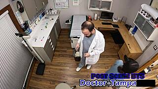 Dr. Tampa, let's explore this couples' gyno exam with Mia and Xander in Florida.