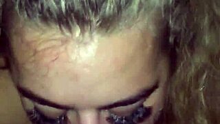 Oh My God, This Blonde BBW Feels So Passionate Giving Sloppy Blowjob To That Massive Big Black Cock, Craving Every Intense Moment Of Ecstasy And Desire!