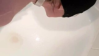 French Milf Maid Bound and Spanked in Public Outdoor Humiliation with Facial