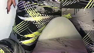 Young Latina Babe With Big Natural Tits Solo Dildo Masturbation