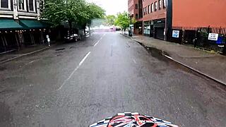 In Portland, This PAWG With a Bubble Butt RIDES a Monster Cock In Doggystyle And Gets a Creampie