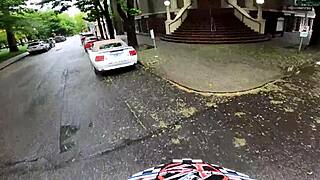 In Portland, This PAWG With a Bubble Butt RIDES a Monster Cock In Doggystyle And Gets a Creampie