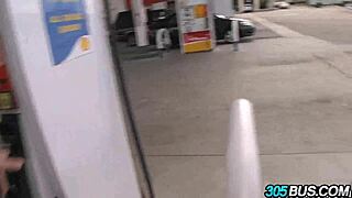 Why does pornstar Charlie Chase dive into wild public orgy with blowjobs and hardcore group action on the bus