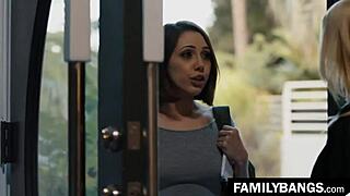 Lone housewife invites young masseuse for a relaxing session with Alexis Fawx and Jenna Sativa.