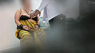 I Feel So Aroused Using This Indian Patient in the Clinic Passionately