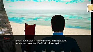 in this episode of my new family, a redhead milf with big ass and small tits explores erotic games with a brunette teen amateur in homemade style