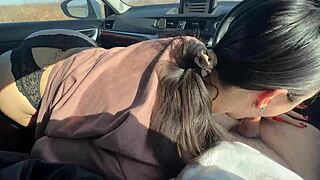 Wanna fuck your friend's girlfriend in the car like this?