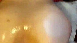 latina girlfriend bends over for friends cock in doggystyle pounding