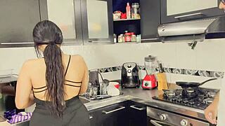 Did I Behave Badly? Boss Punishes Me With Intense Kitchen Fucking And Fisting My Pussy