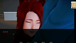 my new adventure 61 😏 with brunette milf riding big cock in homemade cowgirl game