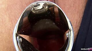 Petite Japanese Virgin in Swimsuit Tricked into MMF Defloration 3some