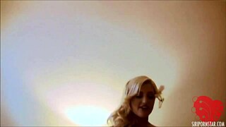 big boobed siri pornstar hints at strapon fucking with blonde beauty dayna vendetta in lingerie and heels