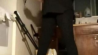 Workout session set to upbeat music