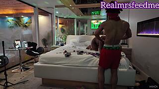 Medusa Bound Rides Black Wolf's Monster Cock in Rough BDSM Domination