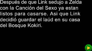 Legend of Zelda Majoras intense fucking adventure in Spanish with squirting cumshots!