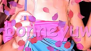 Bonneyuwu, check out these 10 cute pigtail pics and that sexy video in pink!