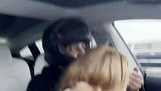 During spring break holiday, Cambodian teen flashes and rides big black cock outdoors in rough amateur action.