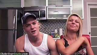 check out this cute 19yo girlfriend in lingerie riding cowgirl missionary on desk with small tits