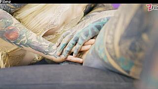 Shy goth punk alt teen 18+ experiences first time anal with toys and fingering. Tight pussy licked in cunilingus session leading to gaping orgasm.