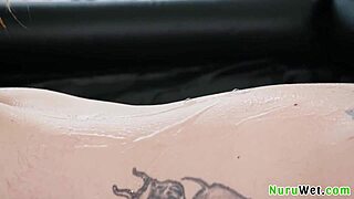 Naughty busty blondie masseuse craves dick delivers wet nuru massage then hardcore fuck with Tommy Pistol Summer Vixen