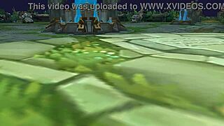 Kda ahri sexy moans in korean voice ryona from league of legends 😘