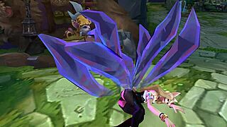 Kda ahri sexy moans in korean voice ryona from league of legends 😘