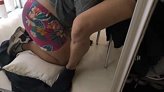 Single Mother with Big Ass Craves Non-Stop Sex All Day in Dirty Creampie Session