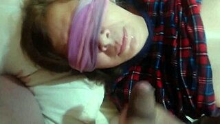 Hairy Mature Wife Swallows Four Massive Cum Loads