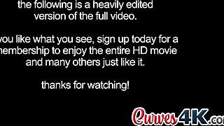 curvy ebony dani gives massage then rides cock hard 🔥🍆